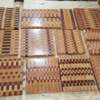 Endgrain Cutting Board 1