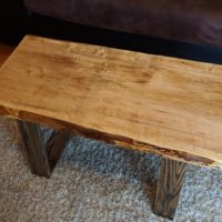 Maple Live Edge Coffee Table 6